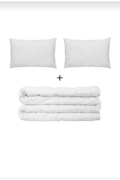 AYHOME Eco Night Double Quilt Pillow Set 195 X215 Cm Quilt 2 Pieces 800 gr Pillow Set