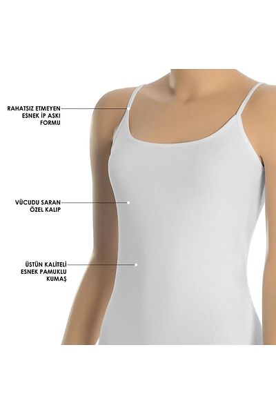 Ceylanoğlu Satin Rope Strap Lycra Athlete