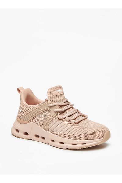 Dash Textured Lace-Up Sports Shoes