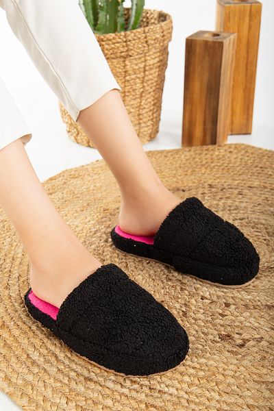 Slipcat Lamb Fabric Wool Silent Sole Γυναικείες Παντόφλες Παντόφλες εσωτερικού χώρου