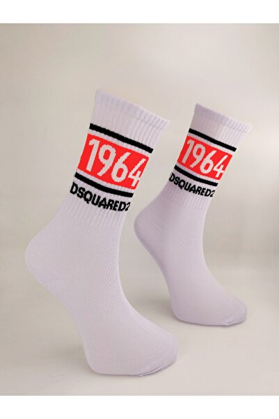 Shuttle Park Dsquared2 1964 Unisex Кольорові тенісні шкарпетки з трикотажу