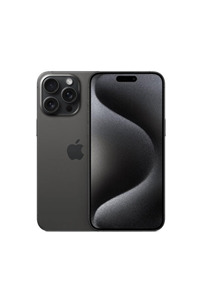 Apple Yenilenmiş iPhone 15 Pro 512 GB Siyah Titanyum Cep Telefonu (12 Ay Garantili) - A Kalite