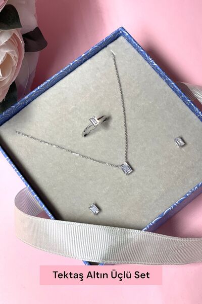 Hepimitu Baget Tektaş Altın Set Üçlü
