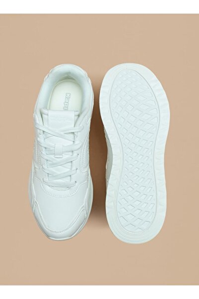 Kappa Women's Monotone Walking Shoes with Lace-Up Closure