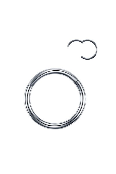 AyçaSilver Tragus Burun Kulak Kıkırdak Halka Piercing