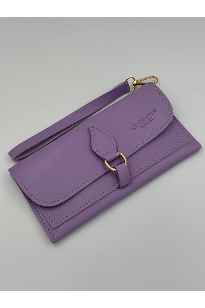 DAVID POLO Large Size Soft Wallet - with MoBile Phone Detail and Compartment