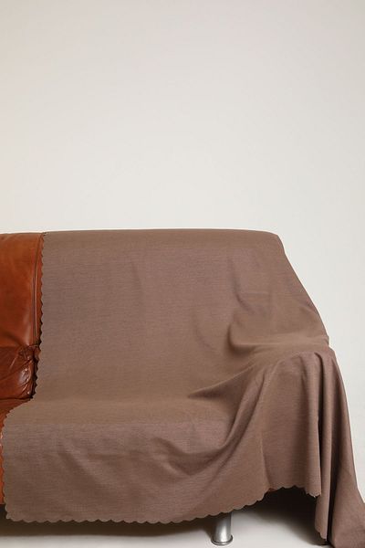 homease Двустранен калъф за диван в цвят кафе - 175x215 шенил