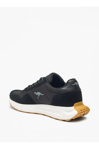 Kangaroos Colourblock Walking Shoes with Lace-Up Closure