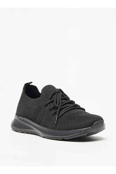 Oaklan by Shoexpress Textured Sports Shoes with Lace-Up Closure