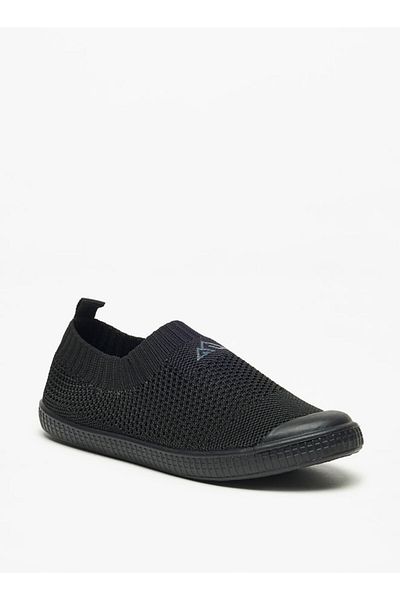Oaklan by Shoexpress Textured Slip-On Sports Shoes
