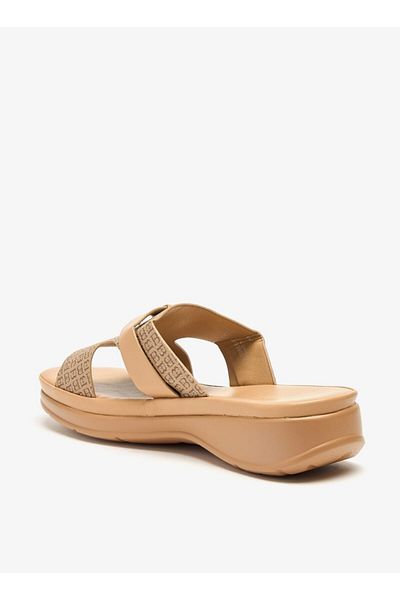 Flora Bella by Shoexpress Flora Bella Solid Slip-On Sandals
