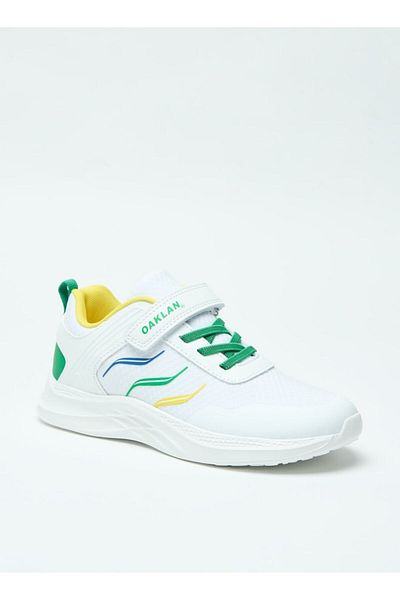 Oaklan by Shoexpress Panelled Walking Shoes with Hook and Loop Closure