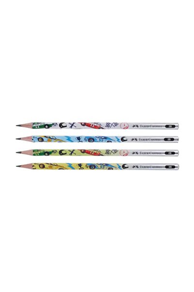 Faber Castell Faber Kurşun Kalem Arabalar 2B 5244000058000