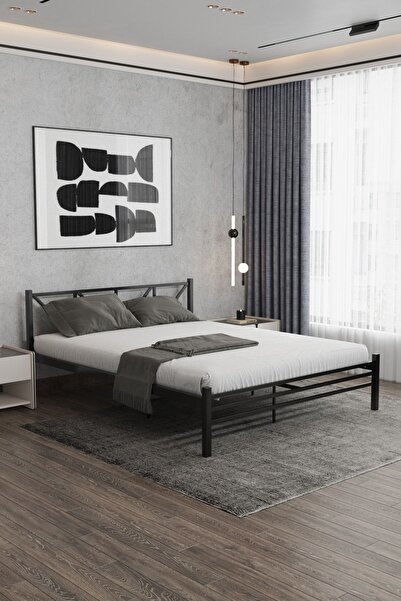 Fahrettin Küçük Çift Kişilik Metal Karyola, Çift Kişilik Ferforje Karyola, 16...