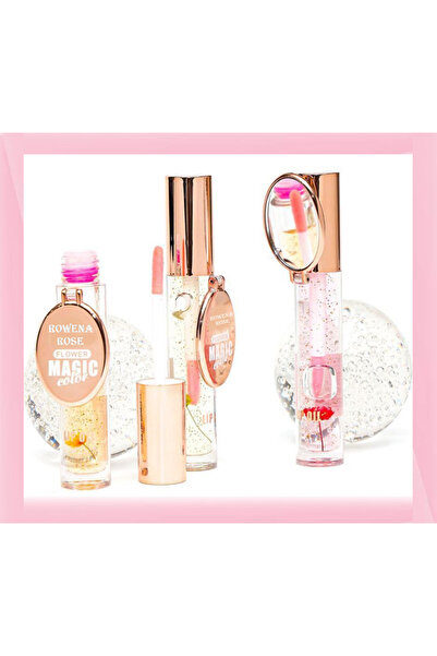 ROWENAROSE Aynalı Dudak Parlatıcısı - 3d Hydra Lipgloss Şeffaf