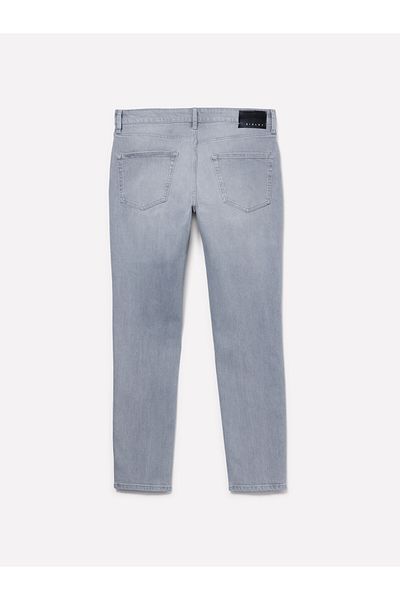 Sisley Ανδρικό γκρι Vintage βαμβακερό μείγμα - Skinny παντελόνι με εφέ πλύσης