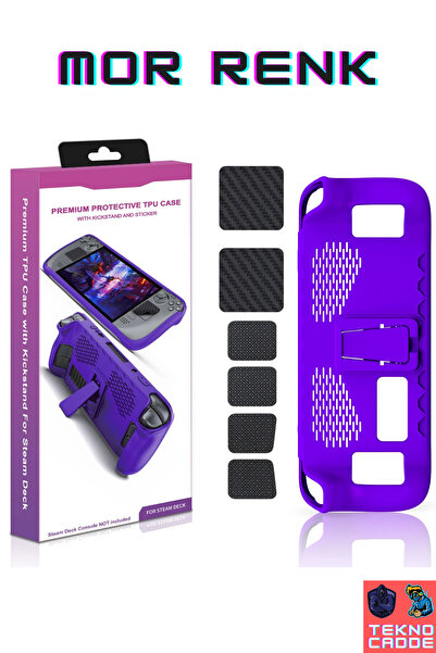 beboncool STEAM DECK GRİP TASARIM Ultra Koruyucu KİCKSTAND TANK Kılıf TUŞ KAP...