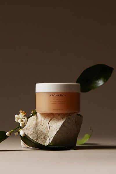 Aromatica Glow Vita Goodnight Cream - Orange and Neroli 90g Vegan Brightening Night Cream