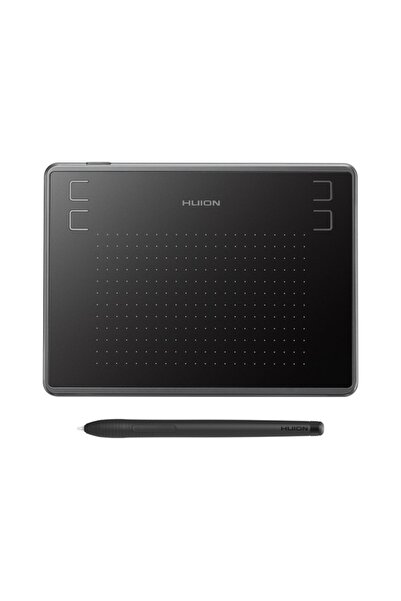 Huion H430p Dijital Grafik Çizim Tableti - Şarj Gerektirmez Siyah