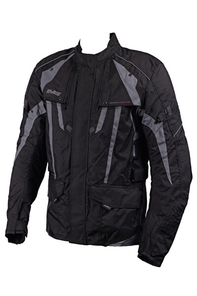 IMS JACKET 2 Siyah Gri Kışlık Motosiklet Montu
