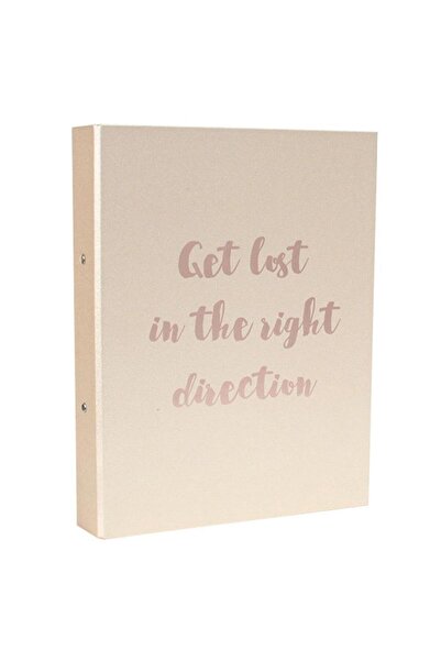 PERRA Ofis Malzemeleri - Simli Pembe Dosyalık