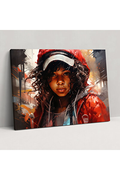 PaintedAnarchy Graffiti Portraits Canvas Print - Graffiti, Striking Depiction...