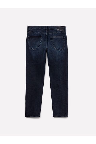 Sisley Ανδρικό παντελόνι Indigo 5 τσέπες με καμπύλο πόδι 100% βαμβάκι