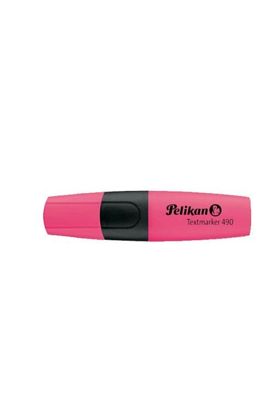Pelikan Pink Highlighter - 490 Model (10 Pieces)
