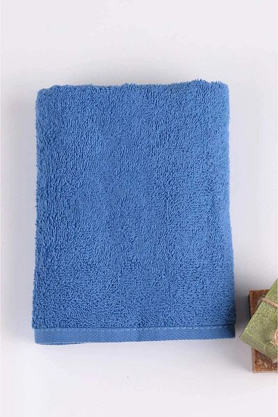 Askıcı Prosoape albastre 100% bumbac în dimensiuni 45x80 - prosop pentru mâini și față