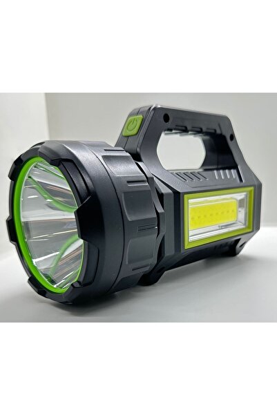 ataşbey Ps-t95 Uzun Menzilli Solar Panelli Powerbank Usb Çıkış S.o.s Lu Ultra Güçlü Ledli Şarjlı Feneri