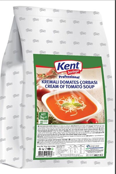 Kent Boringer Prof. Kremalı Domates Çorbası 3 Kg
