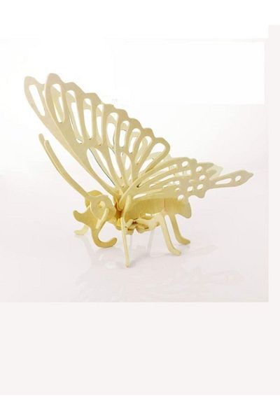 Circle Toys ToyTech 3D Wooden Paintable Model Butterfly