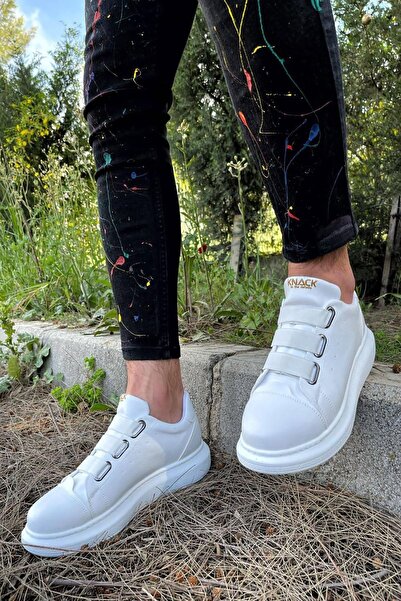 Rainon Store White Elastic Men's Sneakers - Comfort, Elegance and Comfort Meeting in Every Step