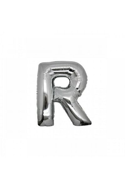ikm balon Foil Letter Balloon Small Size 16 Inch 35 Cm Silver R