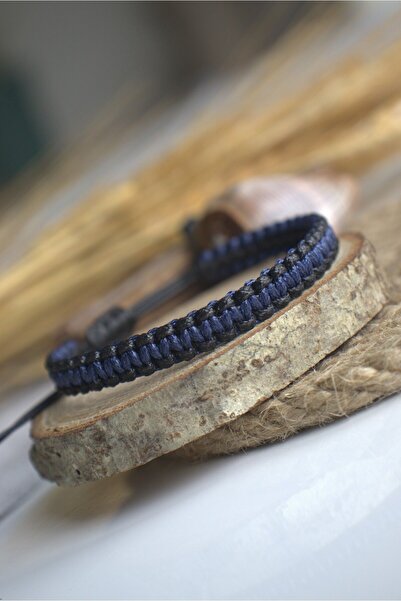 Jeystone Unisex El Emeği Suni Deri Örgü Bileklik