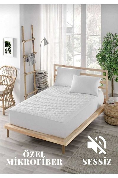 AYHOME Quilted Fitted Bed Mattress - Water Liquid Proof, Double, Cotton