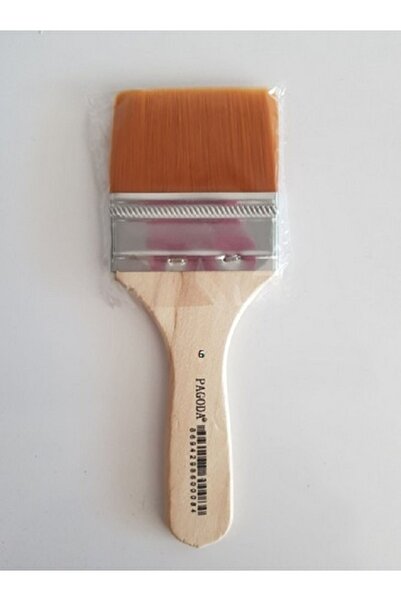 Pagoda Gold İpek Uçlu Zemin Fırça No 6