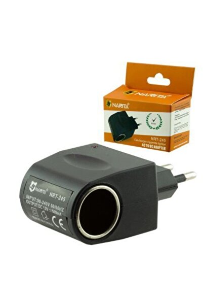 NARİTA Ac Dc Dönüştürücü, Çakmaklık Fişi Çevirici, Çevirici, Çakmaklık Ucu, F...