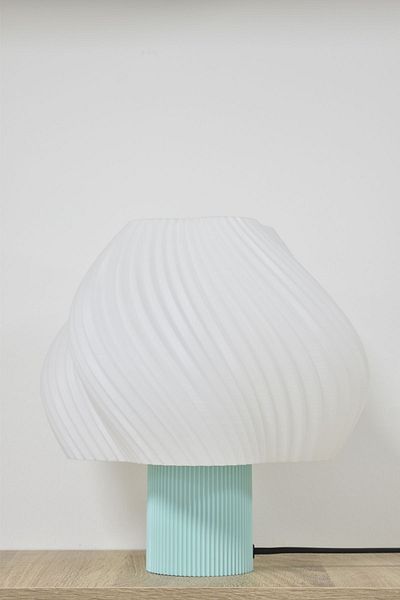 Deep Teknoloji Creamaura Modern Turquoise Lampshade - Comfortable Cut