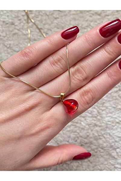 ZWEIG Nar Tanesi Çelik Kolye