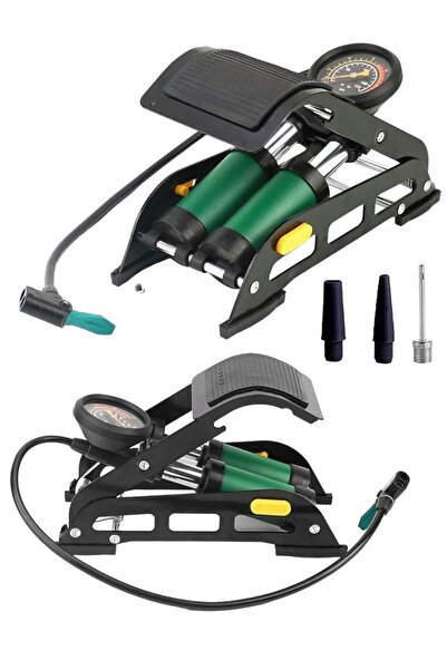 DYNAMİC MAX 890P Çift Piston 160 Psi Bisiklet Motor Tekeri Şişme Havuz El ve ...