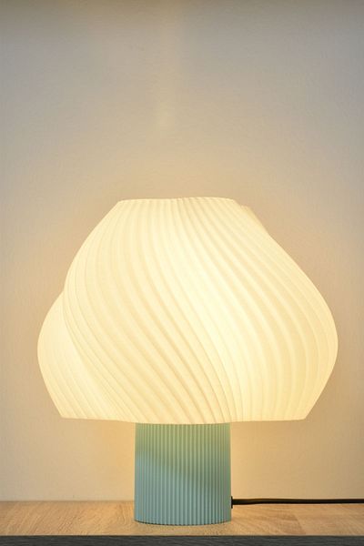 Deep Teknoloji Creamaura Modern Turquoise Lampshade - Comfortable Cut