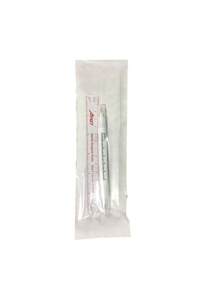 Ayset Skin Marker Violet Skin Marking Pen 100 Pieces