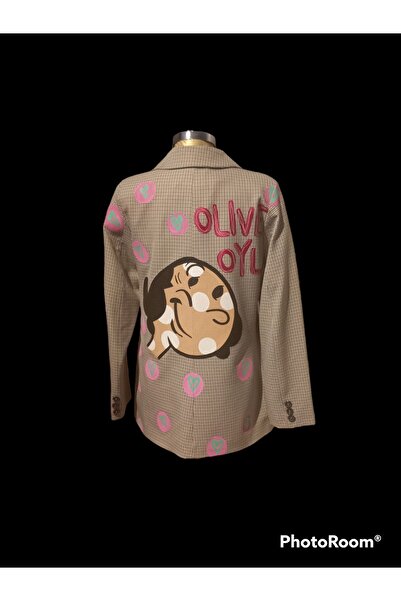 Evcil esnaf Blazer ceket