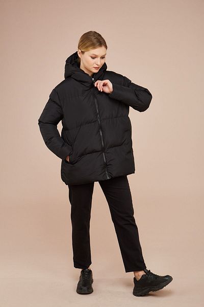 buqre's moda Trendy Hooded Women's Puffer Jacket