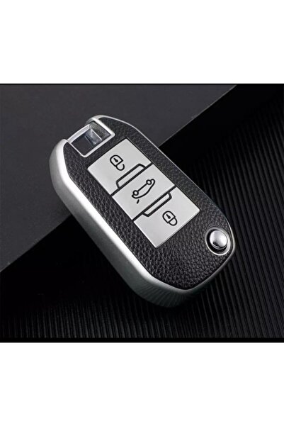 ŞENYILDIZ AKSESUAR Peugeot 208 308 301 3008 5008 Luxury Key Protection Case S...