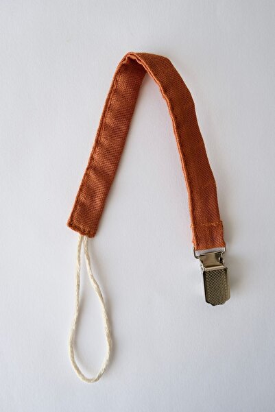 runbaby 75x75cm 100% Cotton Baby Muslin Cinnamon Set - Scarf Pacifier Strap