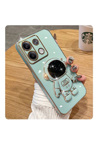 Rivor Xiaomi Redmi Note 13 4g Compatible Case Shiny Edge Gold Embroidered Sta...