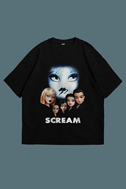 Grove Fashion Tricou oversize unisex Bratz Girl Scream