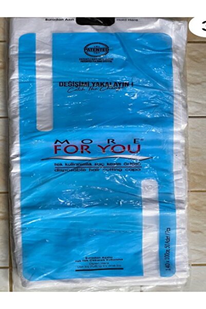 More For You Tek Kullanımlık Kesim Örtüsü 50 Adet